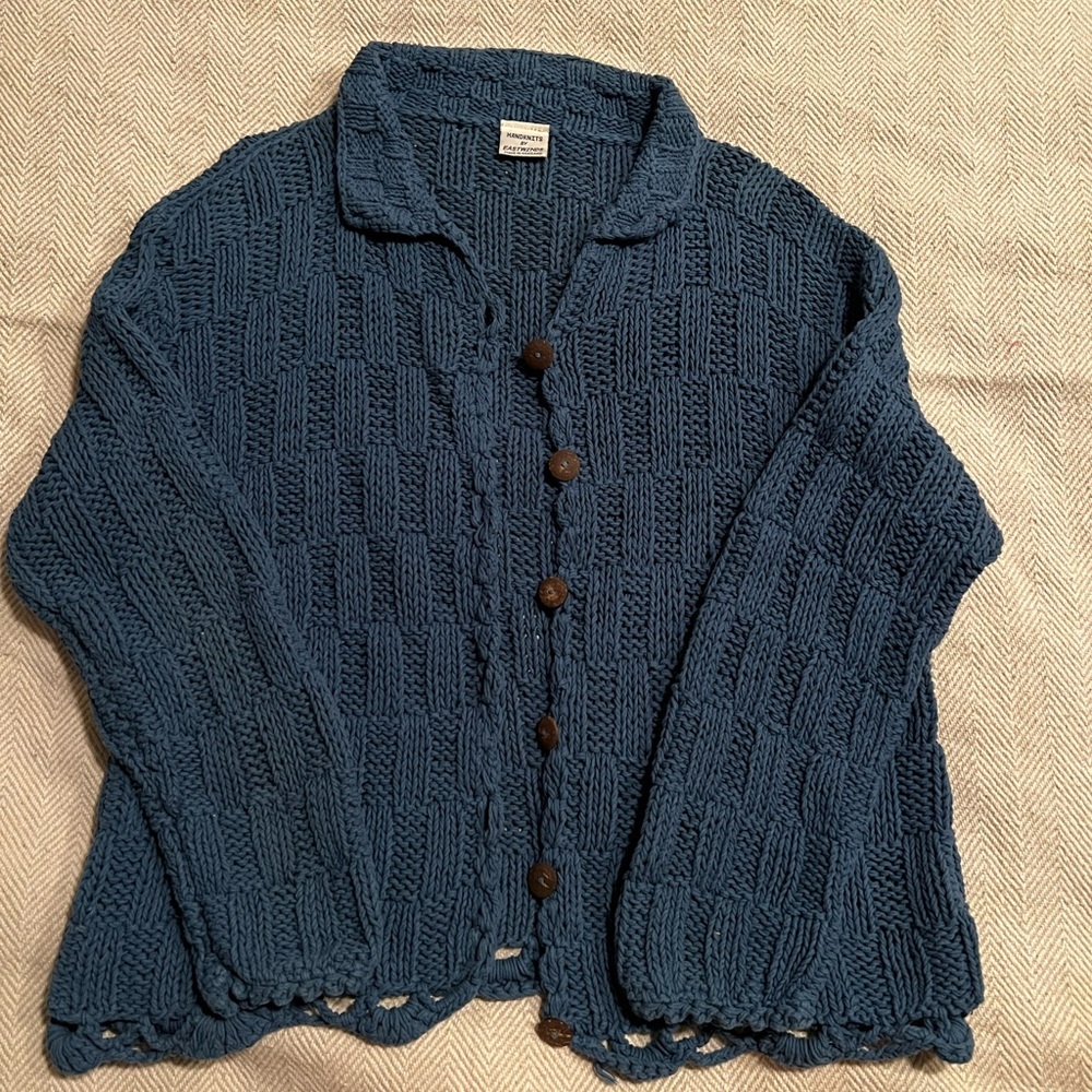 Beautiful blue cardigan